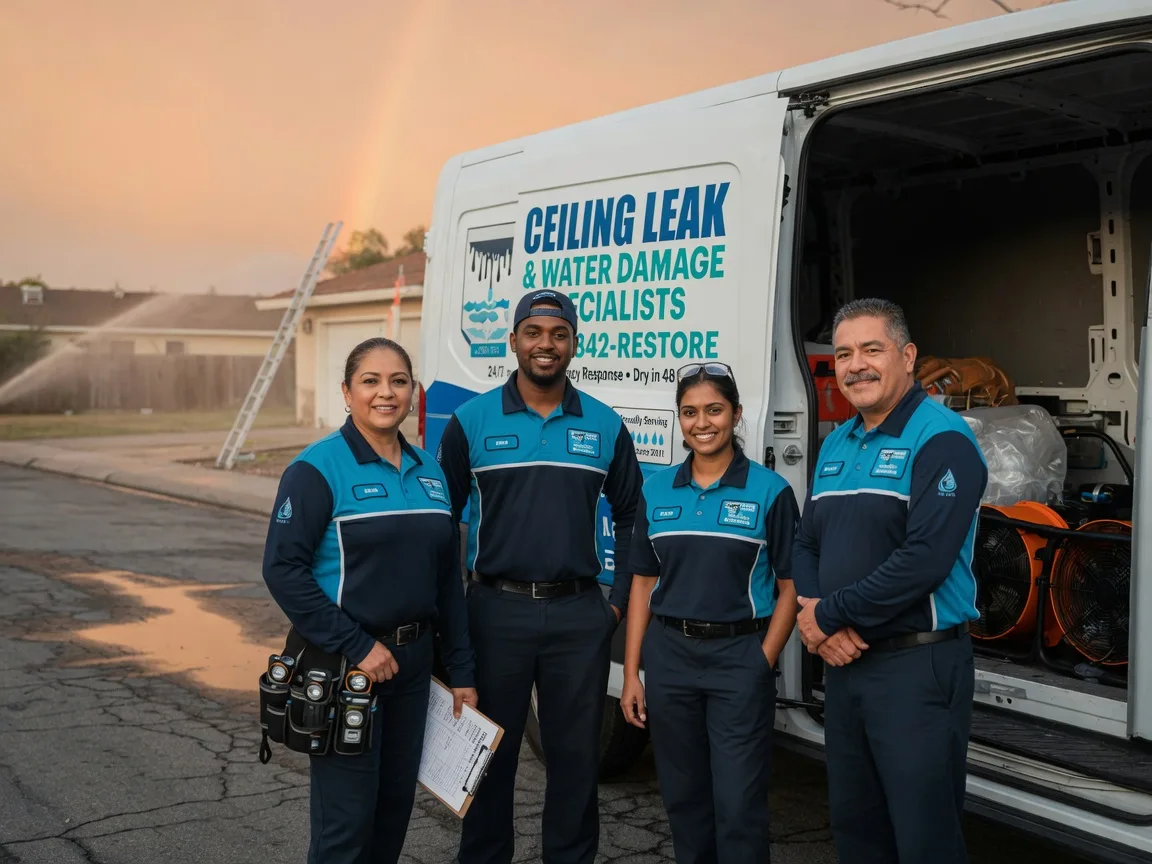 Ceiling Leak Cleanup company in Roper, NC